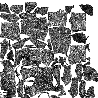 3D scanned man sport, photorealistic archviz people for Enscape and SketchUp, wireframe top-down view