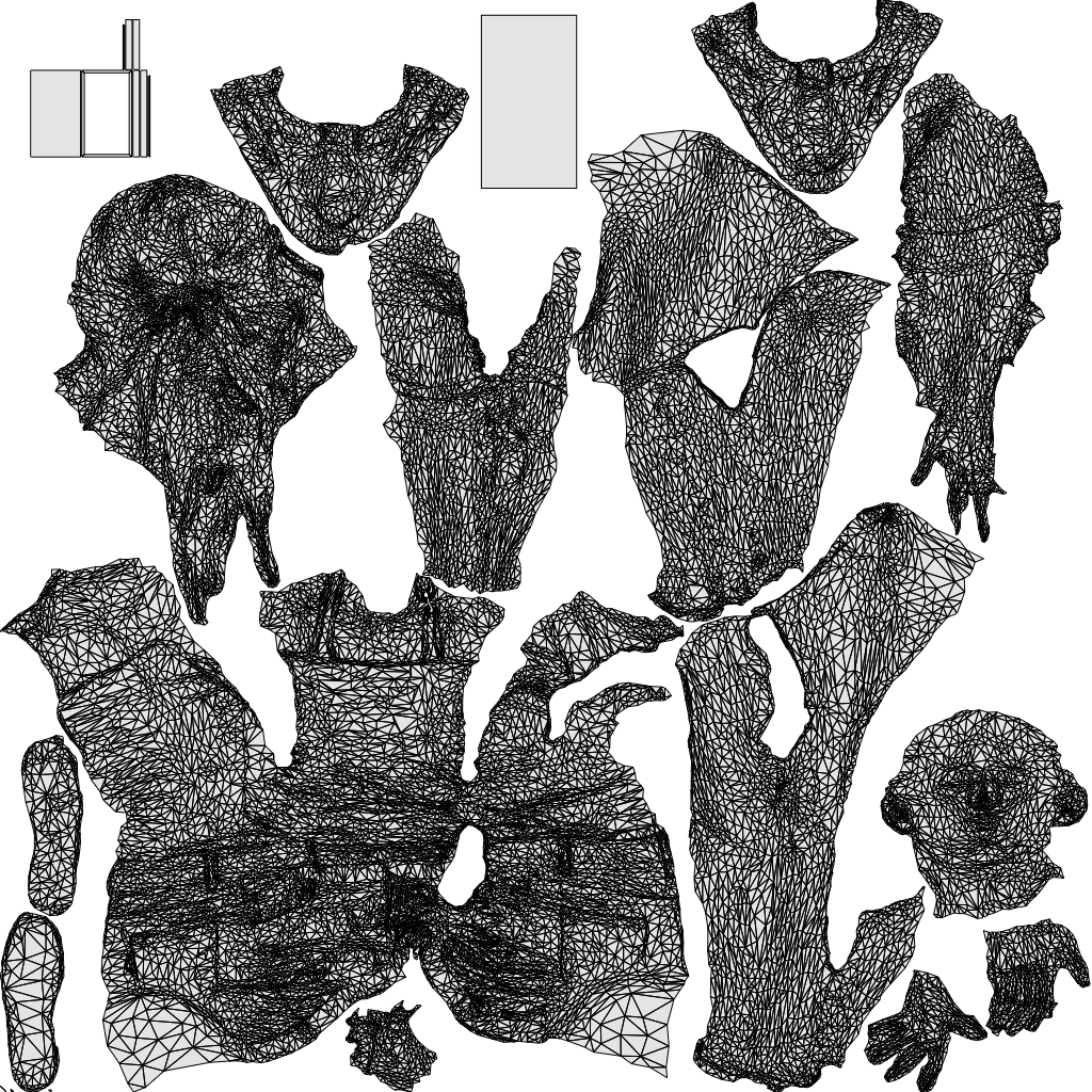 realistic 3D people woman casual sitting, render-ready for V-Ray and Corona, FBX OBJ, wireframe top-down view