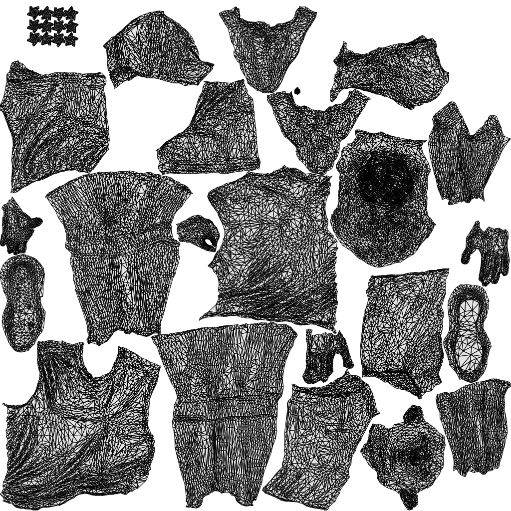 realistic 3D people woman sport, render-ready for V-Ray and Corona, FBX OBJ, wireframe top-down view