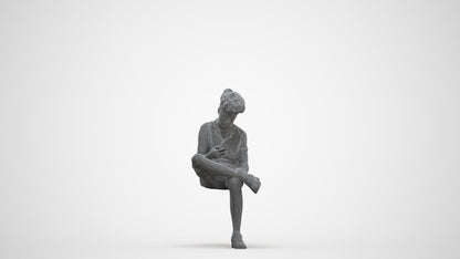 realistic 3D human boy casual kids, archviz people FBX OBJ for Blender, three-quarter front view render