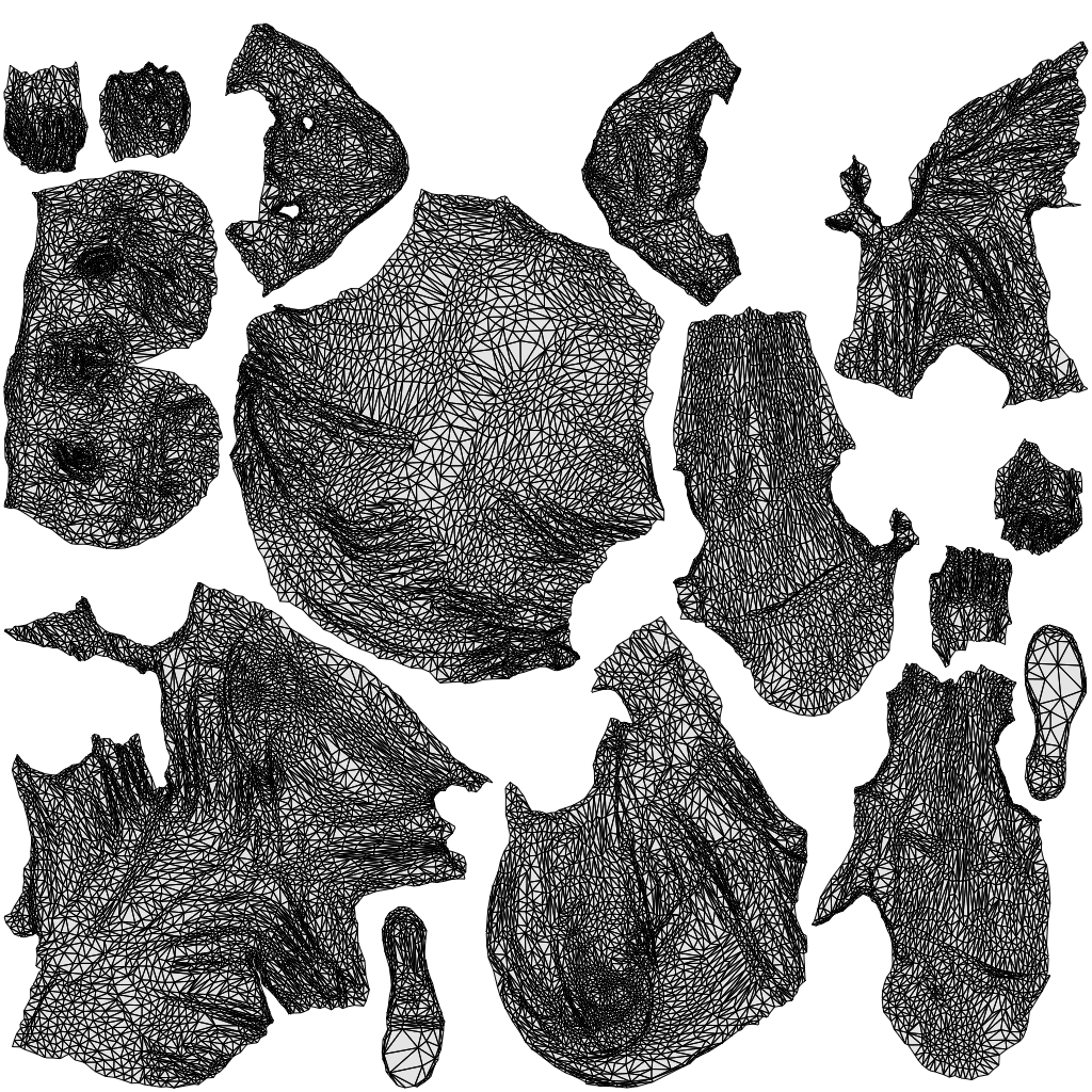 scanned 3D man sport standing, photogrammetry people for Enscape and V-Ray, wireframe top-down view