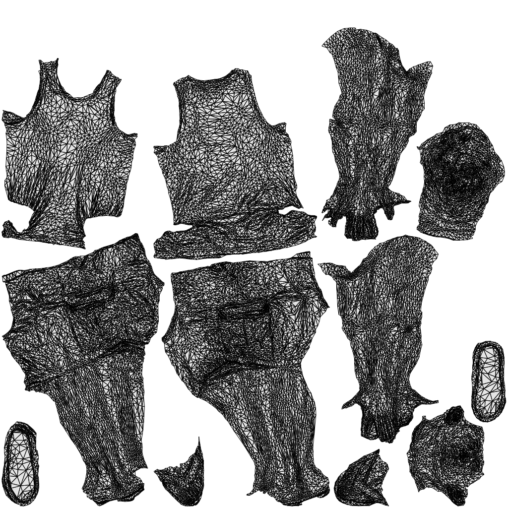 realistic 3D human man casual standing, archviz people FBX OBJ for Blender, wireframe top-down view