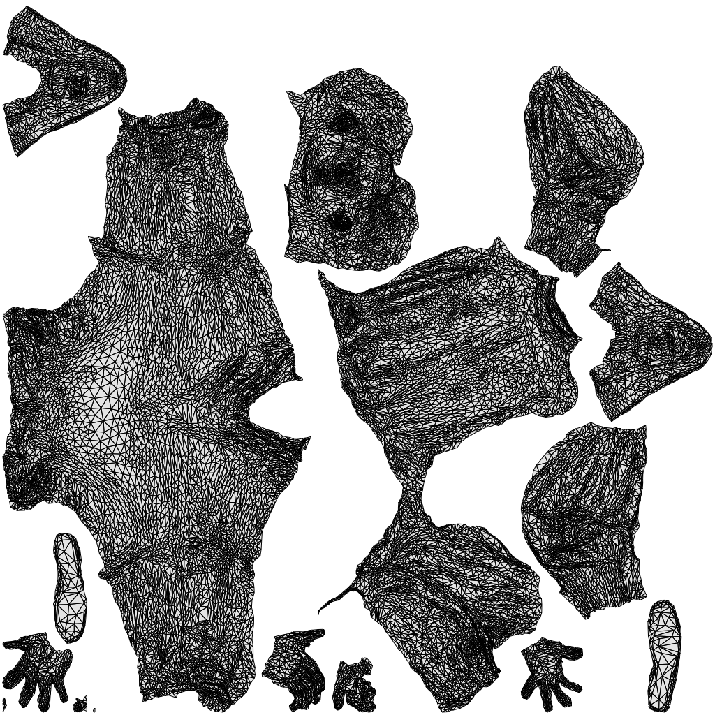 realistic 3D people man casual sitting, render-ready for V-Ray and Corona, FBX OBJ, wireframe top-down view