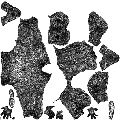 realistic 3D people man casual sitting, render-ready for V-Ray and Corona, FBX OBJ, wireframe top-down view