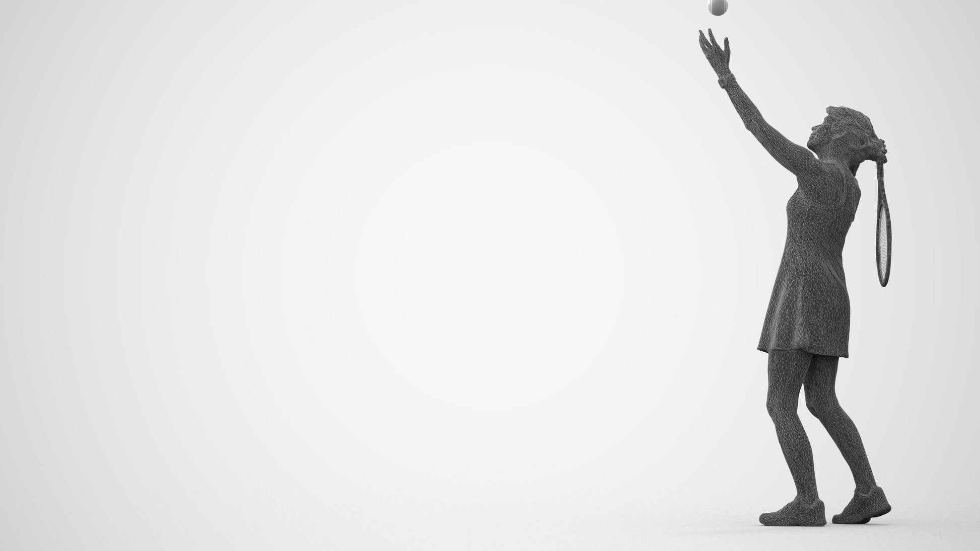 3D scanned woman sport, photorealistic archviz people for Enscape and SketchUp, square thumbnail