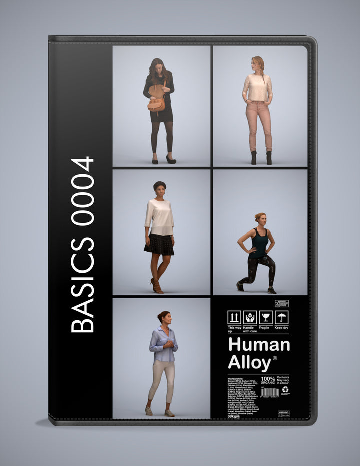 HumanAlloy - Your Premier Source for Quality 3D Scanned Human Models