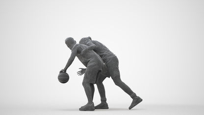 3D scanned man sport, photorealistic archviz people for Enscape and SketchUp, square thumbnail