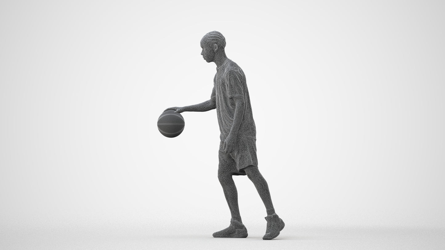 realistic 3D people boy sport kids, render-ready for V-Ray and Corona, FBX OBJ, square thumbnail
