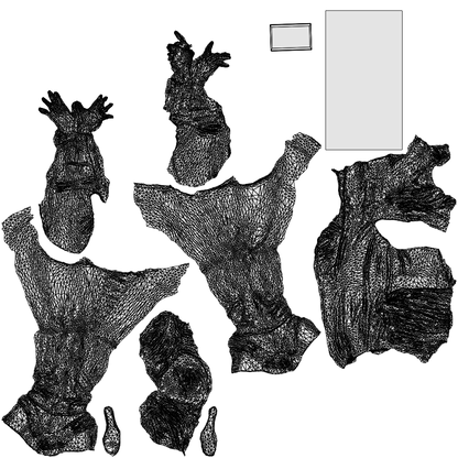 scanned 3D woman casual sitting, photogrammetry people for Enscape and V-Ray, wireframe top-down view