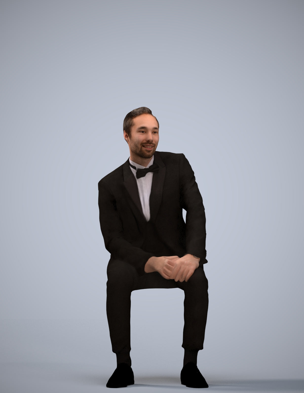realistic 3D people man formal formalaffairs, render-ready for V-Ray and Corona, FBX OBJ