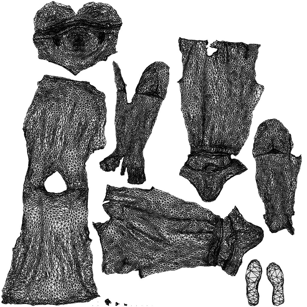 photogrammetry 3D man casual standing, realistic human model archviz FBX, wireframe top-down view