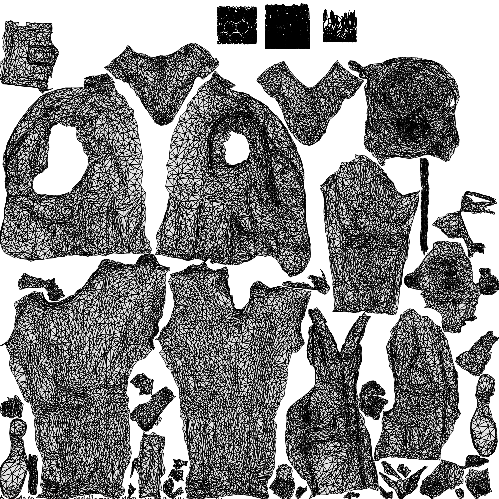 scanned 3D woman business cycling, photogrammetry people for Enscape and V-Ray, wireframe top-down view