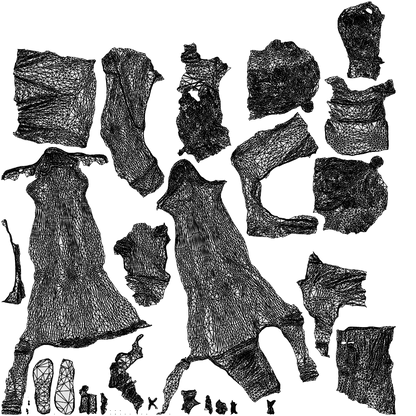 photogrammetry 3D girl casual standing, realistic human model archviz FBX, wireframe top-down view