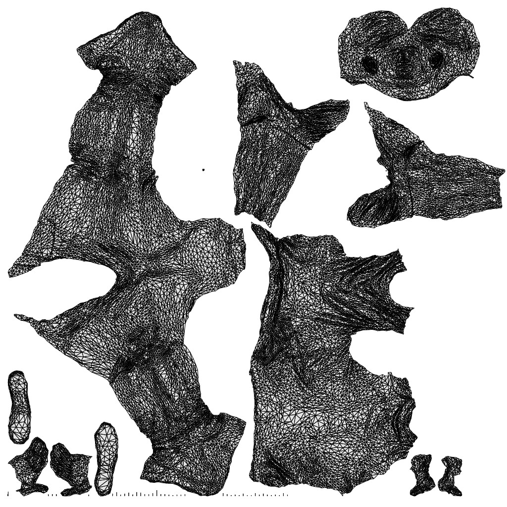 realistic 3D people man casual cycling, render-ready for V-Ray and Corona, FBX OBJ, wireframe top-down view