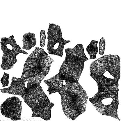 realistic 3D man casual sitting, scanned archviz people for Blender and 3ds Max, wireframe top-down view