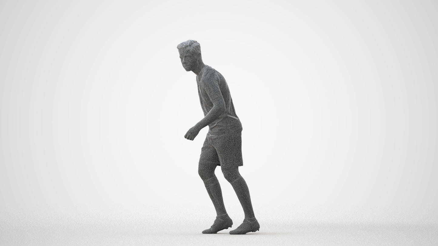 realistic 3D boy sport, scanned archviz people for Blender and 3ds Max, square thumbnail