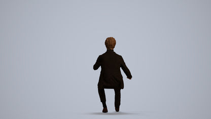 realistic 3D people man business driving, render-ready for V-Ray and Corona, FBX OBJ, front view render
