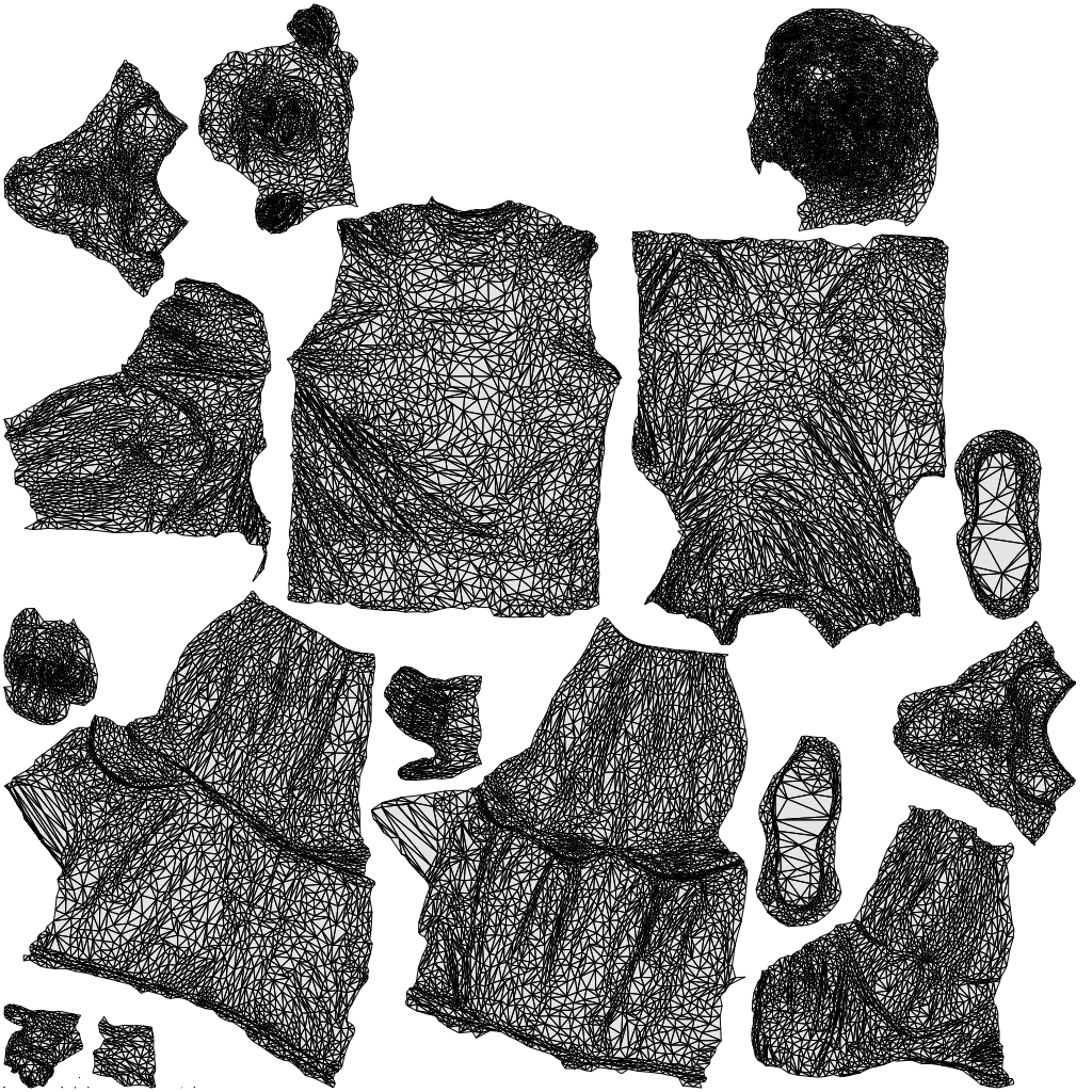photogrammetry 3D man sport, realistic human model archviz FBX, wireframe top-down view