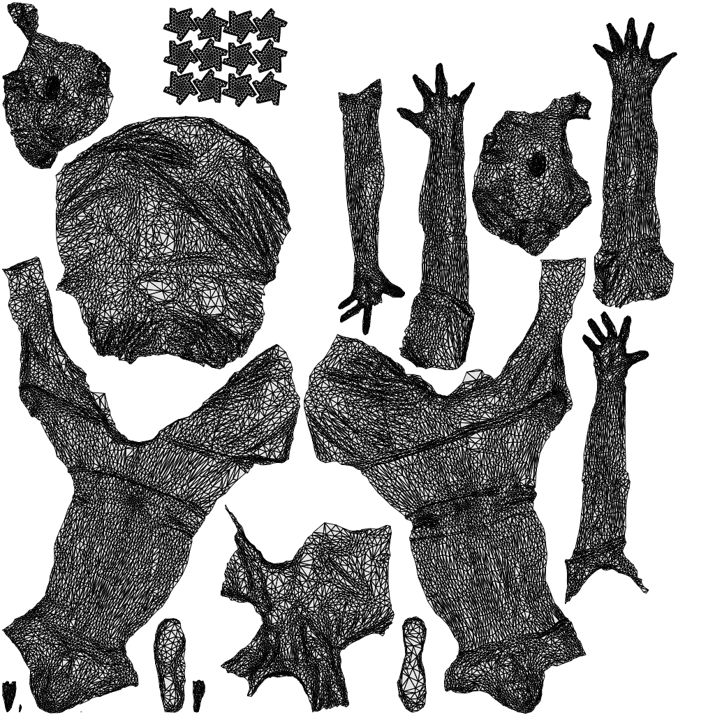 3D human model girl sport, photogrammetry scanned person for archviz, wireframe top-down view