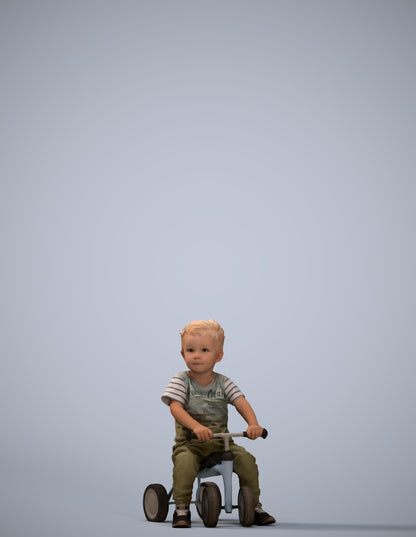 realistic 3D people boy casual kids, render-ready for V-Ray and Corona, FBX OBJ