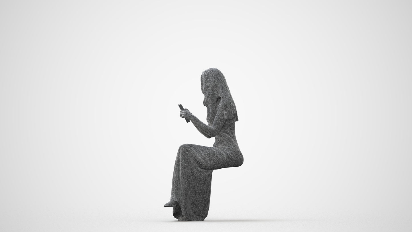 realistic 3D people woman formal formalaffairs, render-ready for V-Ray and Corona, FBX OBJ, square thumbnail