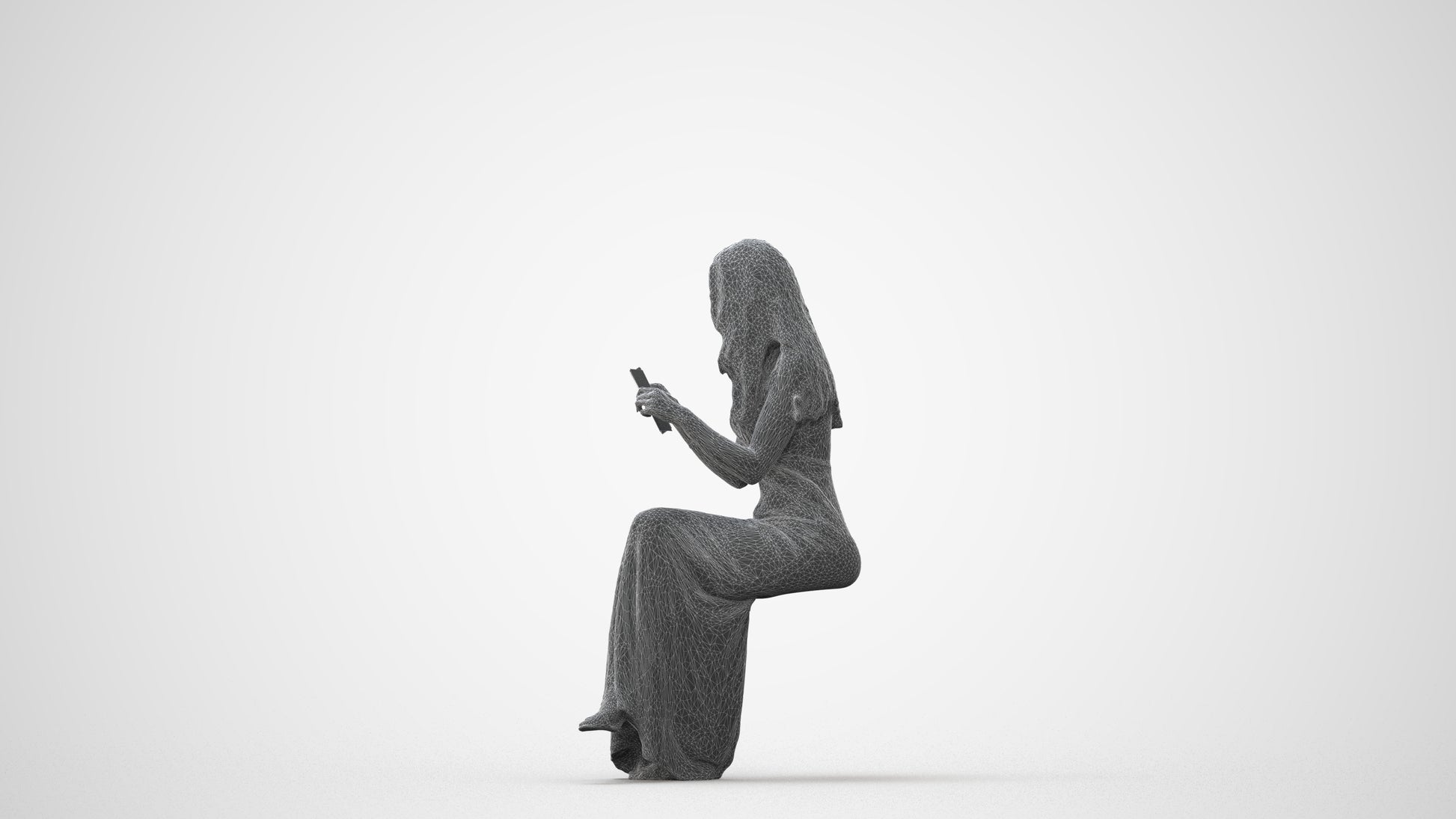realistic 3D people woman formal formalaffairs, render-ready for V-Ray and Corona, FBX OBJ, square thumbnail