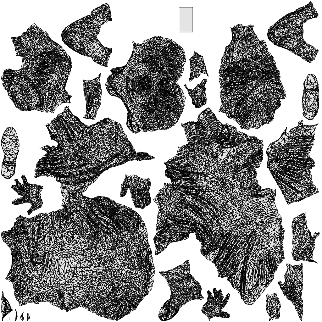 realistic 3D people man casual sitting, render-ready for V-Ray and Corona, FBX OBJ, wireframe top-down view