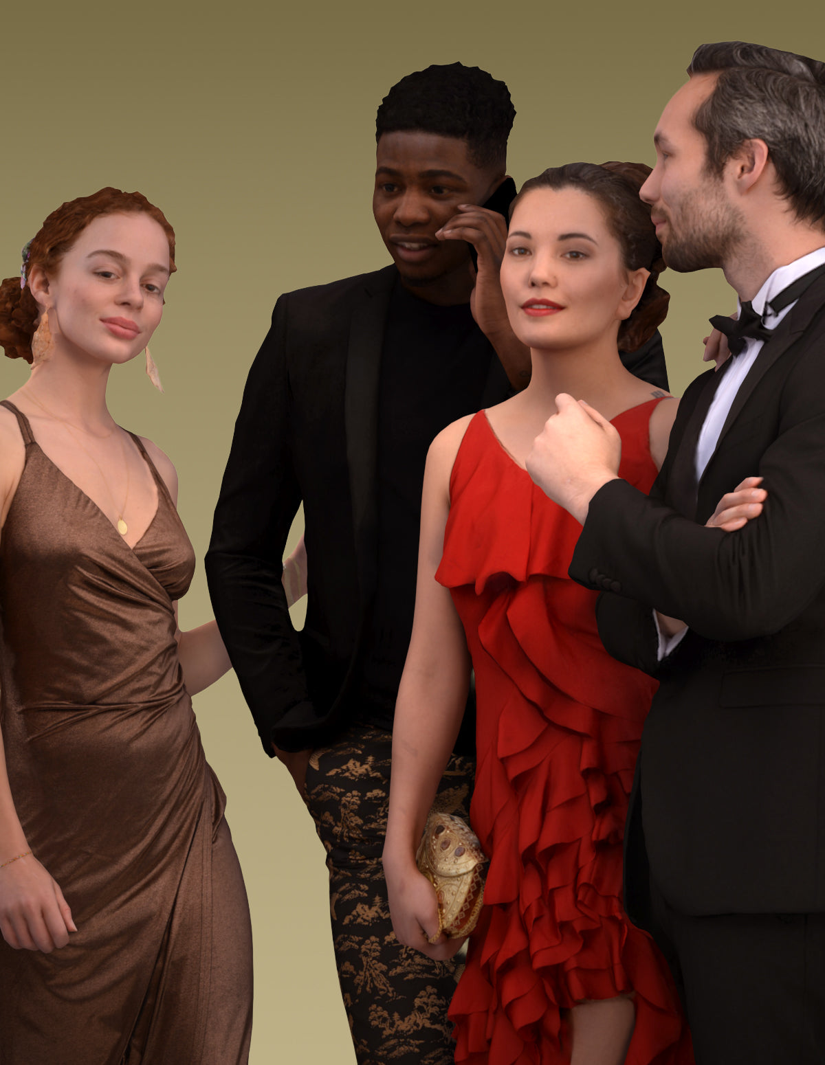 The Human Alloy Master Collection - 4,750 Ultra-Realistic 3D People