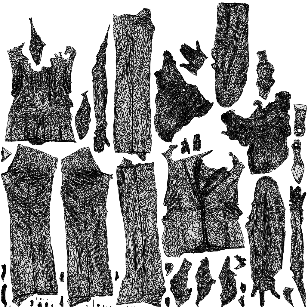 photogrammetry 3D woman business standing, realistic human model archviz FBX, wireframe top-down view