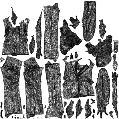 photogrammetry 3D woman business standing, realistic human model archviz FBX, wireframe top-down view
