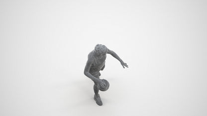 realistic 3D people woman sport, render-ready for V-Ray and Corona, FBX OBJ, wireframe three-quarter view