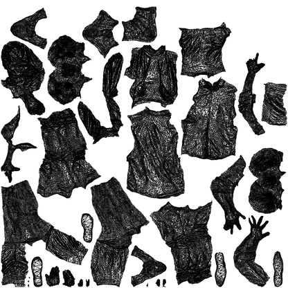 scanned 3D woman casual couple, photogrammetry people for Enscape and V-Ray, wireframe top-down view
