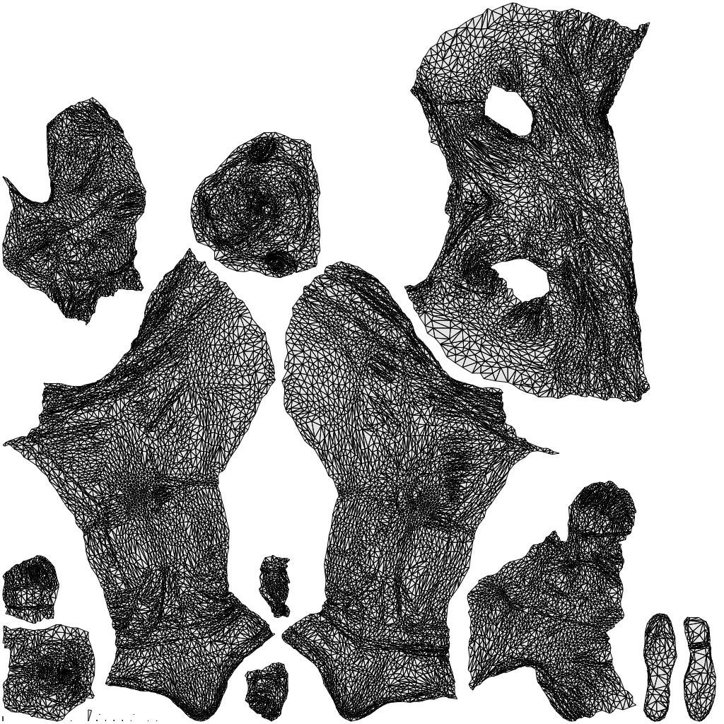 photogrammetry 3D man casual business, realistic human model archviz FBX, wireframe top-down view