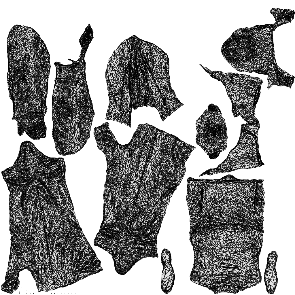 3D people model man business formalaffairs, scanned human for 3ds Max rendering, wireframe top-down view