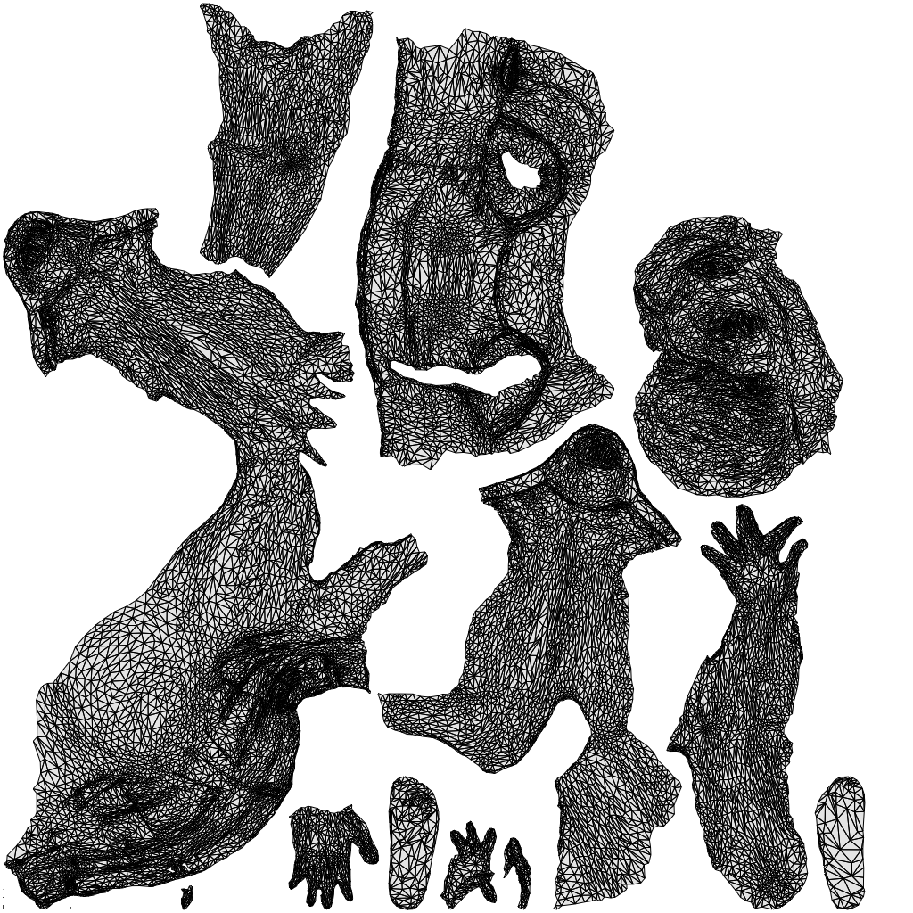 3D human model woman casual sitting, photogrammetry scanned person for archviz, wireframe top-down view