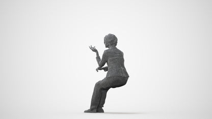 3D scanned woman business, photorealistic archviz people for Enscape and SketchUp, square thumbnail