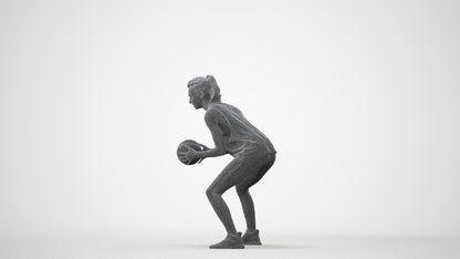 realistic 3D people woman sport, render-ready for V-Ray and Corona, FBX OBJ, square thumbnail