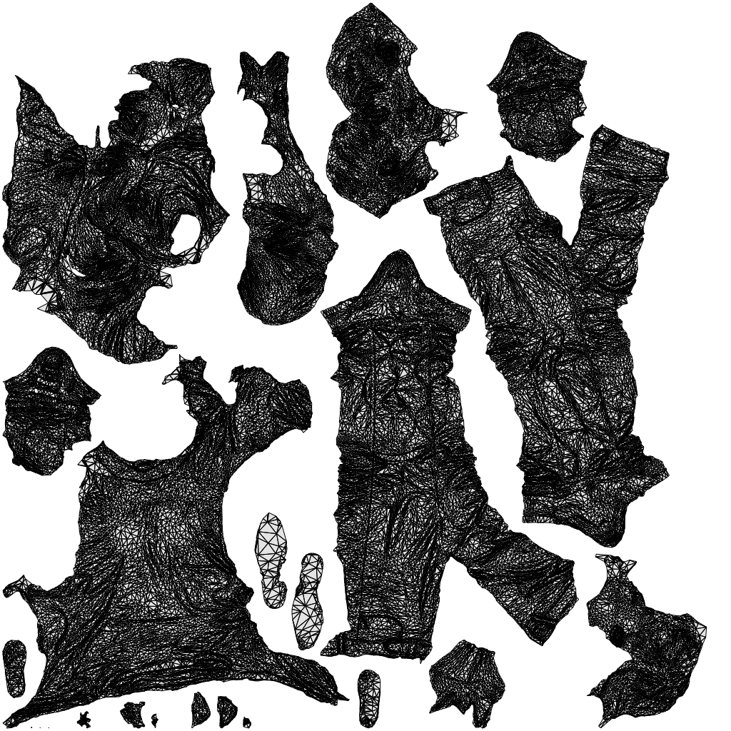 realistic 3D people boy casual kids, render-ready for V-Ray and Corona, FBX OBJ, wireframe top-down view