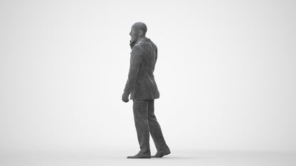 realistic 3D people man business, render-ready for V-Ray and Corona, FBX OBJ, square thumbnail