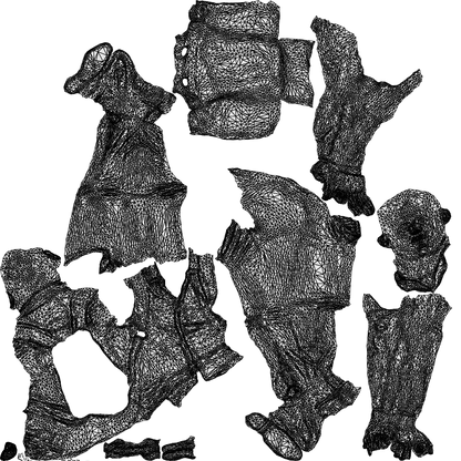 photogrammetry 3D man business cycling, realistic human model archviz FBX, wireframe top-down view