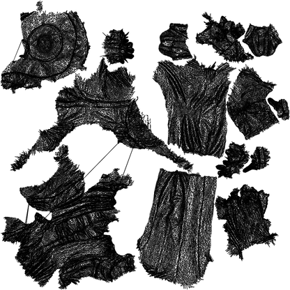 realistic 3D people woman casual standing, render-ready for V-Ray and Corona, FBX OBJ, wireframe top-down view