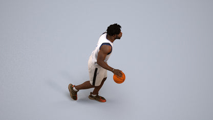 3D scanned man sport, photorealistic archviz people for Enscape and SketchUp, back view render