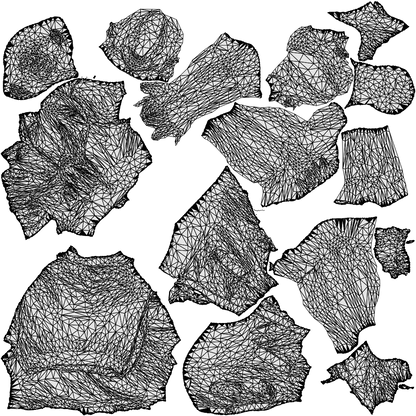 scanned 3D senior man casual sitting, photogrammetry people for Enscape and V-Ray, wireframe top-down view
