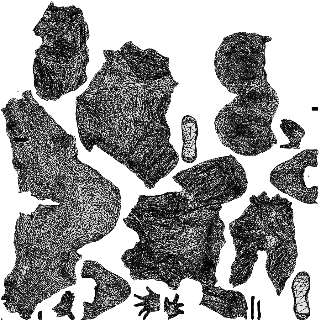photogrammetry 3D man casual sitting, realistic human model archviz FBX, wireframe top-down view