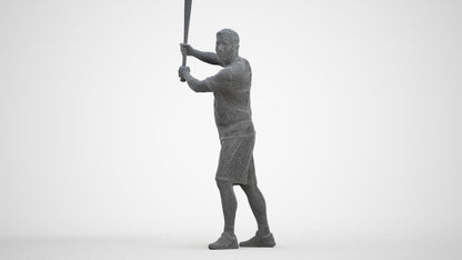 3D scanned man sport, photorealistic archviz people for Enscape and SketchUp, three-quarter front view render