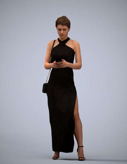 realistic 3D woman formal formalaffairs, scanned archviz people for Blender and 3ds Max