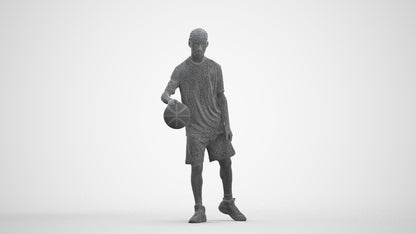 realistic 3D people boy sport kids, render-ready for V-Ray and Corona, FBX OBJ, three-quarter front view render