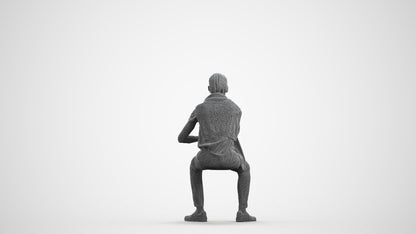 realistic 3D boy casual kids, scanned archviz people for Blender and 3ds Max, wireframe front view