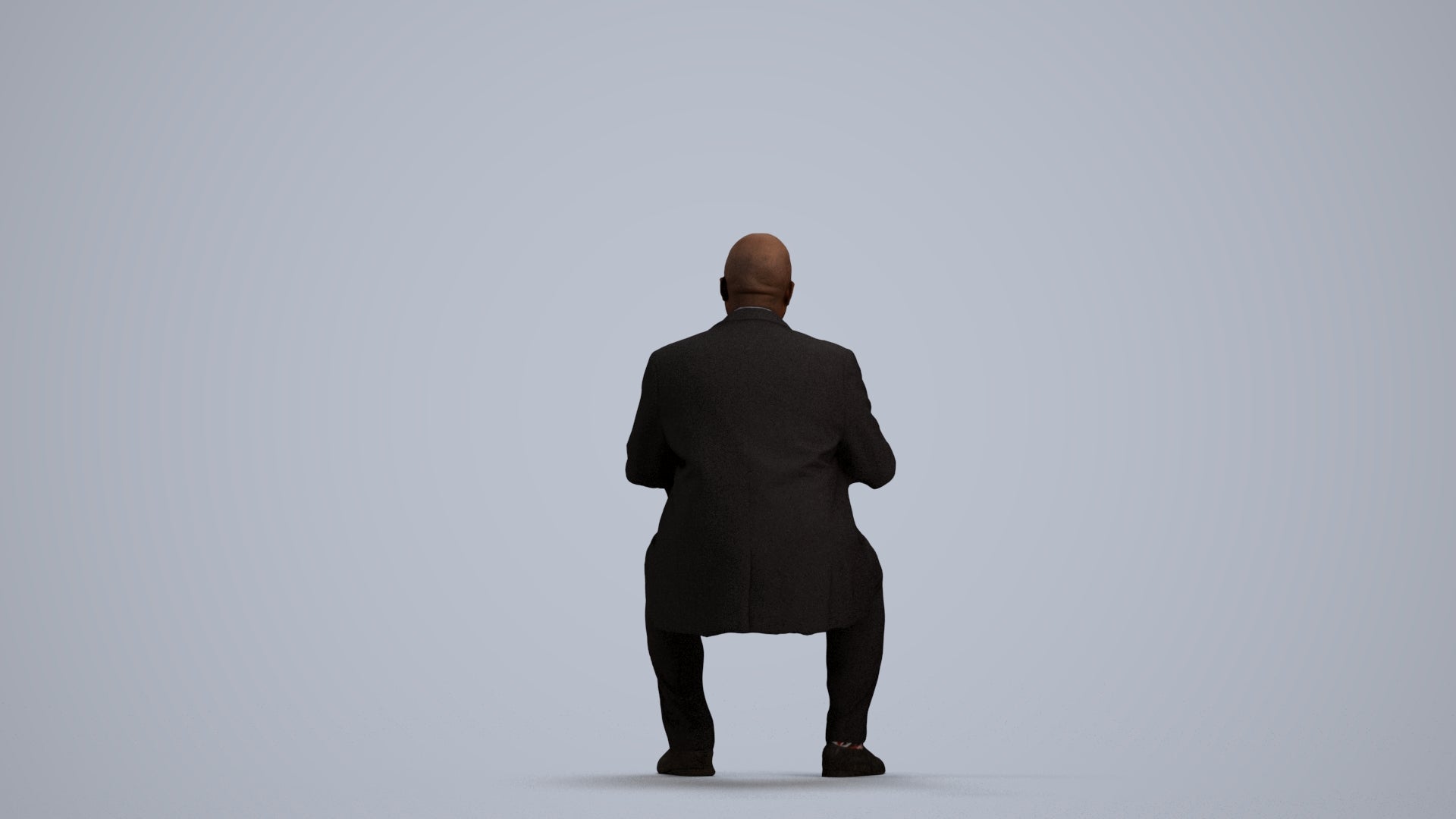 realistic 3D people man business, render-ready for V-Ray and Corona, FBX OBJ, front view render