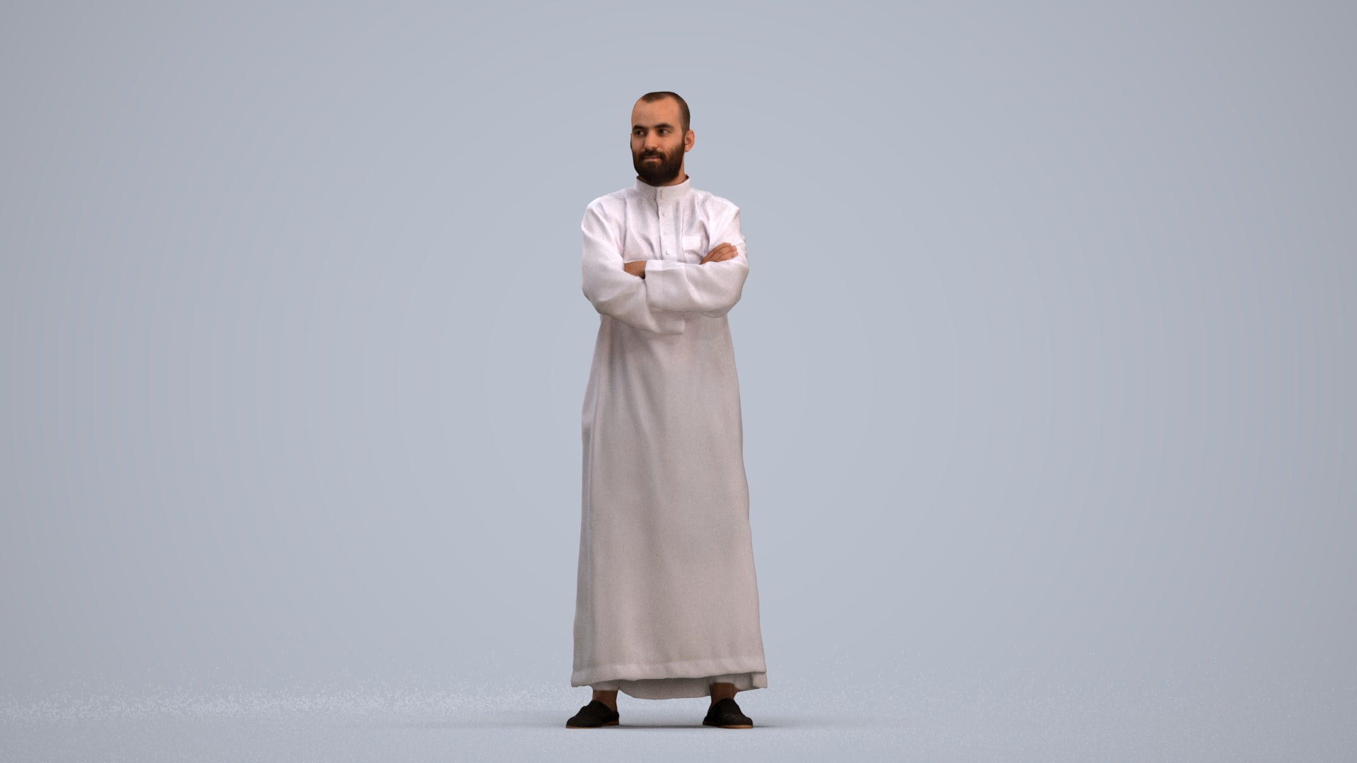 realistic 3D human man standing, archviz people FBX OBJ for Blender, standing pose render